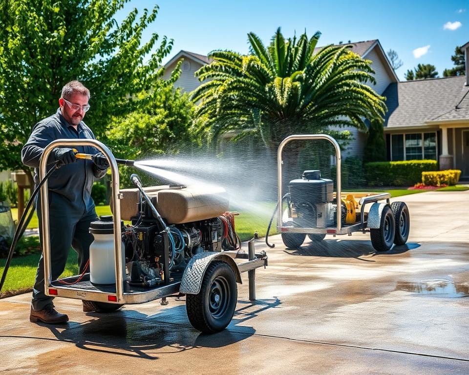 driveway pressure washing Johns Creek