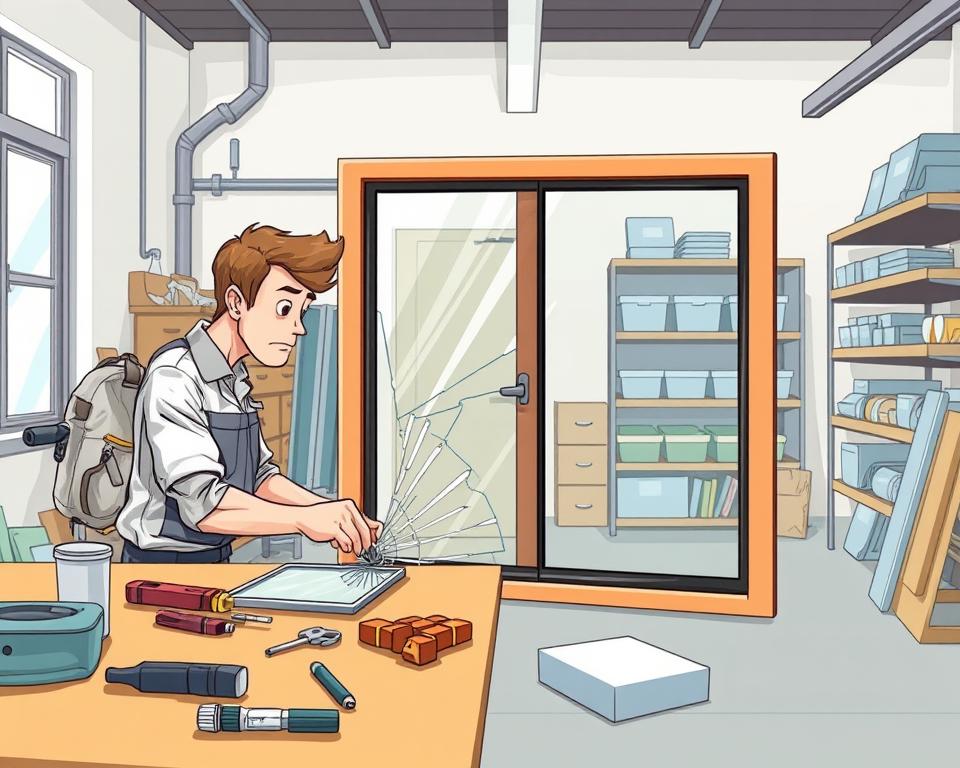 commercial glass door repair